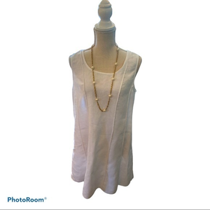 Click white linen shirt‎ dress or Tunic M